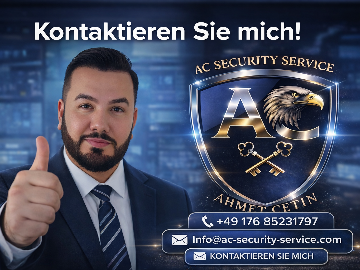 seid 2003 im Sicherheitsdienst